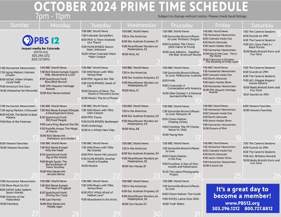 Oct 2024 grid